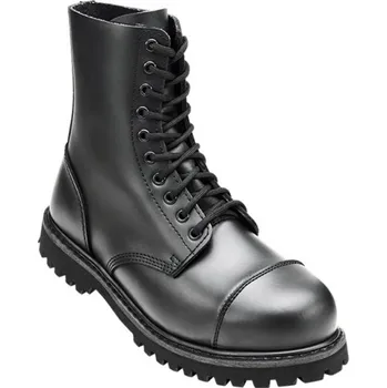 Pánská zimní obuv BRANDIT Boty PHANTOM 10 dírkové ČERNÉ ČERNÁ - BLACK 45