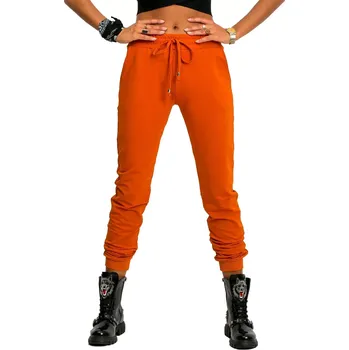 Dámské kalhoty Tepláky RV DR 5040.07X tmavě oranžová XS