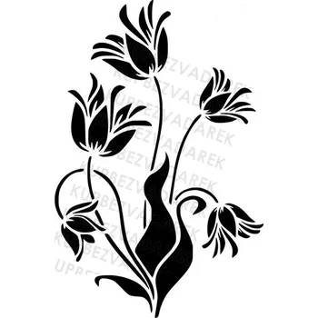 Šablona plastová pro kreativní tvoření - A4 - I12