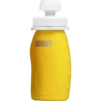 Domky Plnitelná silikonová kapsička 180 ml Žlutá