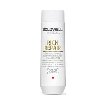 Vlasová kosmetika Goldwell Dualsenses Rich Repair Restoring Shampoo krémový regenerační šampon 30 ml