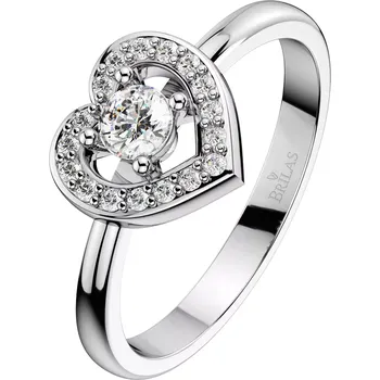 Šperk Lada Princess White - zásnubní prsten z bílého zlata