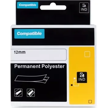 PRINTLINE kompatibilní páska s DYMO, 40914, S0720690, 9mm, 7m,modrý tisk/bílý podklad,D1 PLTD29