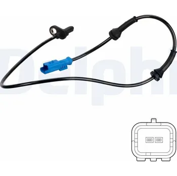 Přislušenství brzdového systému Snímač, počet otáček kol DELPHI SS20744