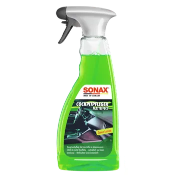 SONAX Čistič přístrojové desky, 500ml - Green Lemon, matný