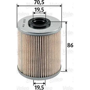 Palivový filtr Palivový filtr VALEO 587917