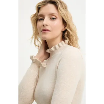 Dámský svetr Kašmírový svetr Answear.LAB ASF2771.fh béžová 01X, vel. M