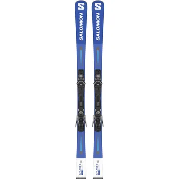Sjezdové lyže Lyže SALOMON E S/RACE 8 + M11 GW L80 RA 193128290818 L47355200 – Modrá 156
