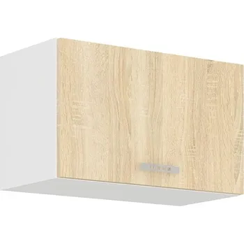 Kuchyňská linka ESTRELLA, horní skříňka 60 OK-40 1F, korpus: bílá, dvířka: dub sonoma + vyzvednutí ZDARMA