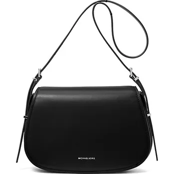 Michael Kors Lydia medium kožená kabelka černá + doprava zdarma