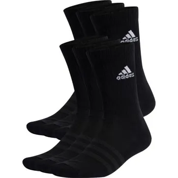 Dámské ponožky adidas Cushioned Sportswear Crew 6 parů černé