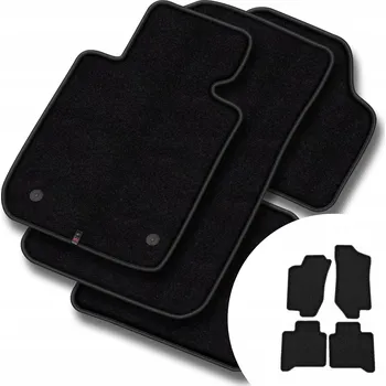 autokoberec Velurové autokoberce Motos 4 ks