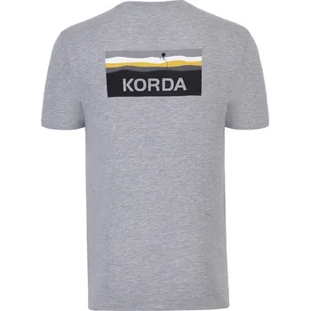Rybářské oblečení Korda Tričko Lakebed Tee Grey vel. S