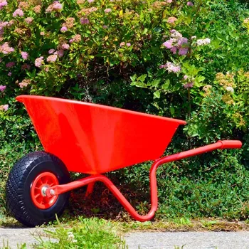 ZZN Kolečko dětské zahradní 30 l Červené