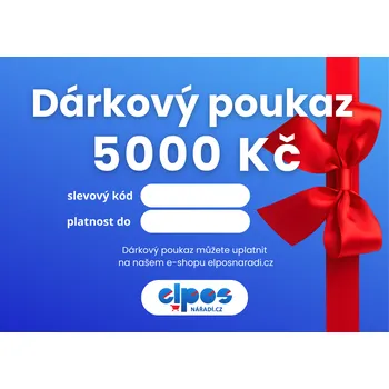 Dárkový potravinový koš - Elektronický dárkový poukaz 5000