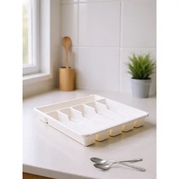 Příborník do zásuvky Sinsay - Stojánek na příbory - bílá - 586IN-00X - 586IN-00X-ONE