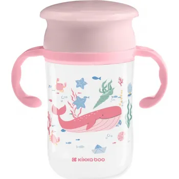 Hrnek trénovací 360° 300ml 12m+ Deep Sea Pink
