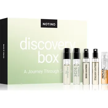 Unisex parfém Beauty Discovery Box Notino Memo Paris Irish Leather parfémovaná voda 5 ml + Memo Paris Italian Leather parfémovaná voda 5 ml + Maison Margiela REPLICA Never-ending Summer toaletní voda 1,2 ml + HERMÈS H24 Eau de parfum parfémovaná voda 2 ml + HERMÈS Colo