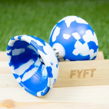 Jojo Vyvážené ložiskové JESTER diabolo od JuggleDream Barva: Modro-bílá