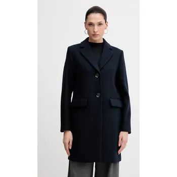 Dámský kabát Vlněný kabát Sisley 2JJYLN04N námořnická modř 59X, vel. 38