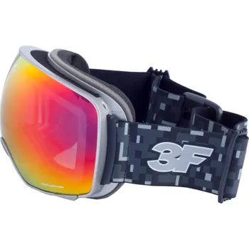 Lyžařské brýle 3F vision Hood 1902 stříbrná