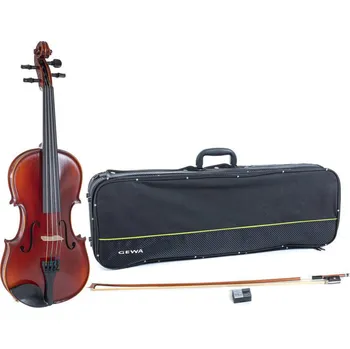 Housle GEWA Housle Ideale-VL24/4 Setup, včetně houslového pouzdra, Massaranduba smyčce, AlphaYue strun 16828