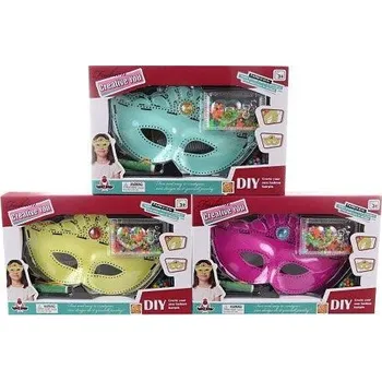 kreativní sada KARNEVAL Výroba a zdobení škrabošky sada