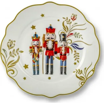 Talíř Sada talířů s motivem Louskáčka 19 cm 4 ks