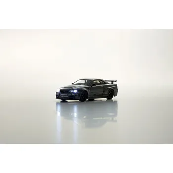 Plastikový model Kyosho MOTN Led System 1:64 Skyline GT-R Nismo BNR34 CRS version - expresní doprava