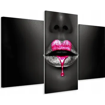 Obraz Obraz Triptych Ženská tvář RTY 3D Efekt 150x100