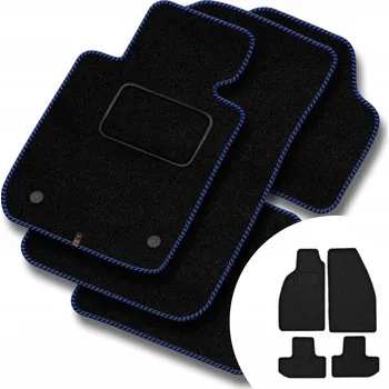 autokoberec Velurové autokoberce Motos 4 ks