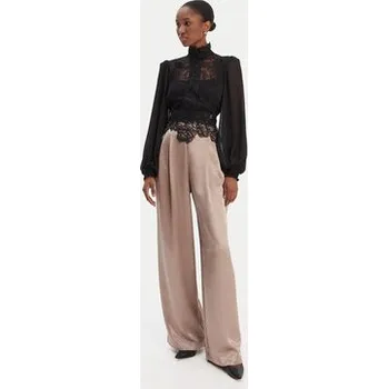 Dámské kalhoty Guess Kalhoty z materiálu W6RB66 W2612 Béžová Slim Fit XS