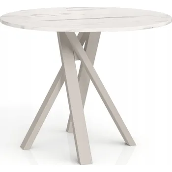 Jídelní stůl Stůl kulatý Heydoo 110 x 110 x 76 cm kašmír