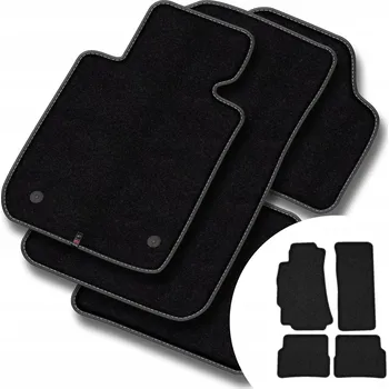 autokoberec Velurové autokoberce Motos 4 ks