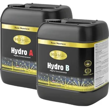 Hnojivo Hnojivo Gold Label Hydro A+B Objem: 5l