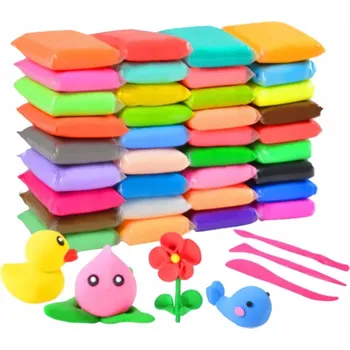 Modelovací hmota Modelovací hmota - magická pěnová plastelína Super Clay 36