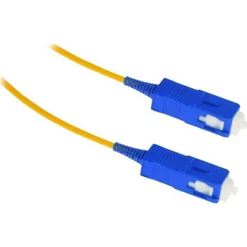 Síťový kabel Patch kabel XtendLan FOP-SCSC-S-5-9-A1 Patch kabel, optický, SC-SC, 9/125, simplex, LS0H, ultraflexibilní G.657.A1, průměr 2mm, krátký vývod, 5m FOP-SCSC-S-5-9-A1