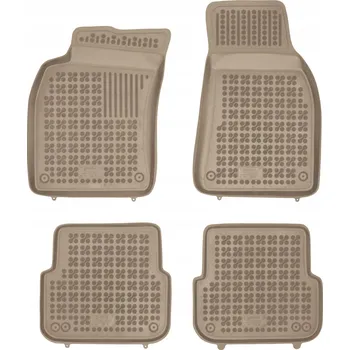 autokoberec Gumové autokoberce béžové Audi A6 III C6 2004-2008