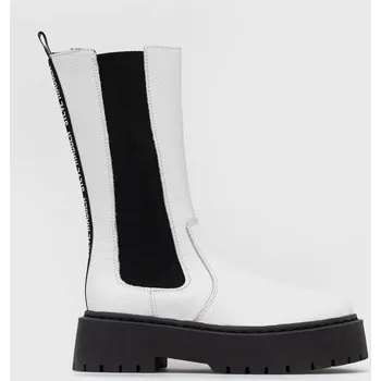 Dámská zimní obuv Kožené kotníkové boty Steve Madden Vivianne SM11001286.148 bílá 00X, EUR 40