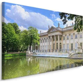 Obraz Obraz canvas Varšava palác voda památka 3D 30x20