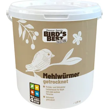 Krmivo pro ptáka 1,65 kg Bird's Best sušené moučné červy