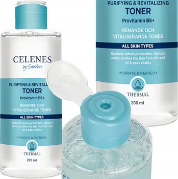 CELENES by Sweden THERMAL TONER Čisticí a revitalizační tonikum 200 Ml