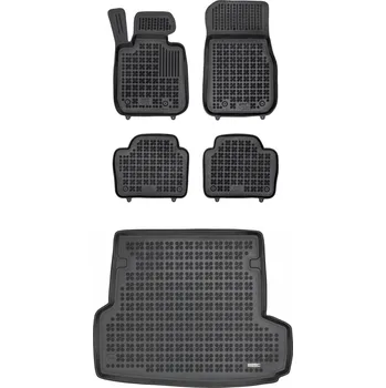 autokoberec Gumová sada autokoberců a rohož do kufru BMW Řada 3 F31 2012-2018 Kombi Touring