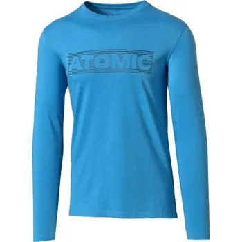 Pánské tričko triko unisex dlouhé ATOMIC ALPS LS T-SHIRT světle modré