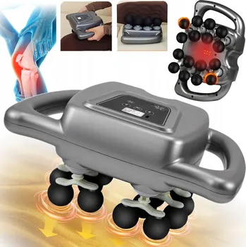 Masážní přístroj MASÁŽNÍ PŘÍSTROJ NA TĚLO A MASÁŽ ZAD GUN MASÁŽNÍ PISTOLE 16 HLAVIC