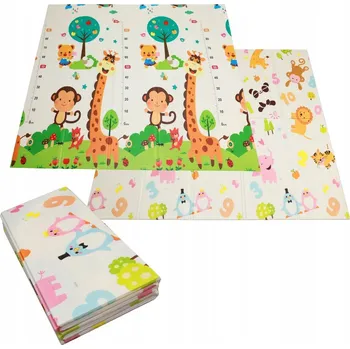 Hračka pro kojence Skládací pěnová podložka 200x180x1 cm