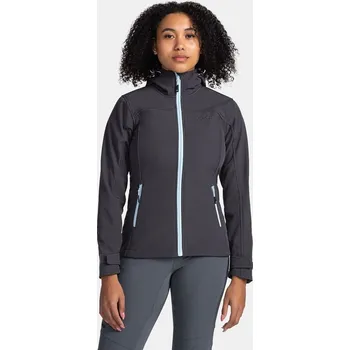 Dámská větrovka Dámská softshellová bunda KILPI Ravia tmavě šedá Velikost: 34