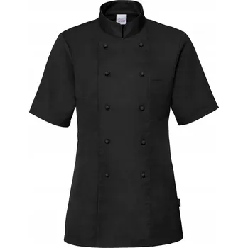 Kuchyňská zástěra DÁMSKÁ ZÁSTĚRA KUCHAŘSKÁ HALENA PROFI DRESS PRACOVNÍ KUCHAŘSKÁ ČERNÁ 56