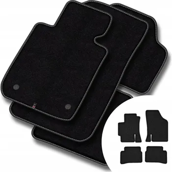 autokoberec Velurové autokoberce Motos 4 ks