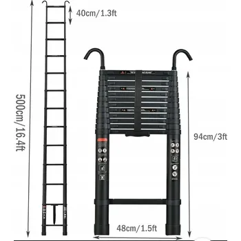 Žebřík Žebřík Kontrakt hliníkový 13